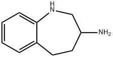 1H-1-BENZAZEPIN-3-AMINE, 2,3,4,5-TETRAHYDRO- Struktur