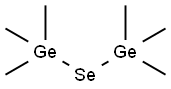 Bis(trimethylgermyl) selenide Struktur