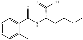 2-[(2-METHYLBENZOYL)AMINO]-4-(METHYLTHIO)BUTANOIC ACID Struktur