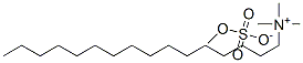 hexadecyltrimethylammonium methyl sulphate Struktur