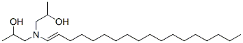 1,1'-(octadecenylimino)bispropan-2-ol Struktur