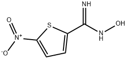 2-Thiophenecarboximidamide,N-hydroxy-5-nitro- Struktur