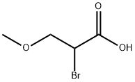 2-Bromo-3-methoxypropionic acid Struktur