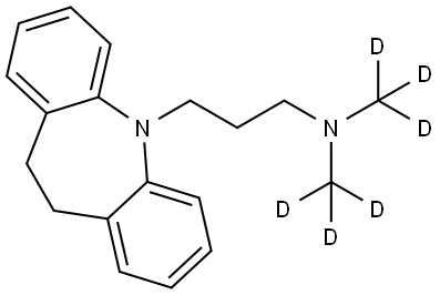 Imipramine-D6 Struktur