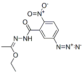 ethyl N-5-azido-2-nitrobenzoylaminoacetimidate Struktur