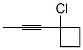 Cyclobutane, 1-chloro-1-(1-propynyl)- (9CI) Struktur