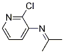 (2-Chloropyridin-3-yl)(1-methylethylidene)amine Struktur