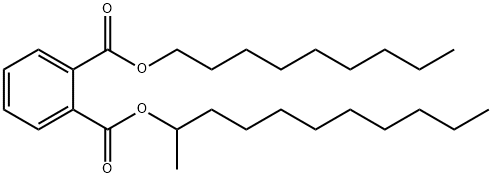 nonyl undecyl phthalate Struktur