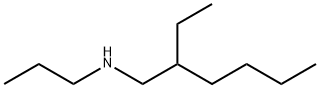 2-ethyl-N-propylhexylamine Struktur