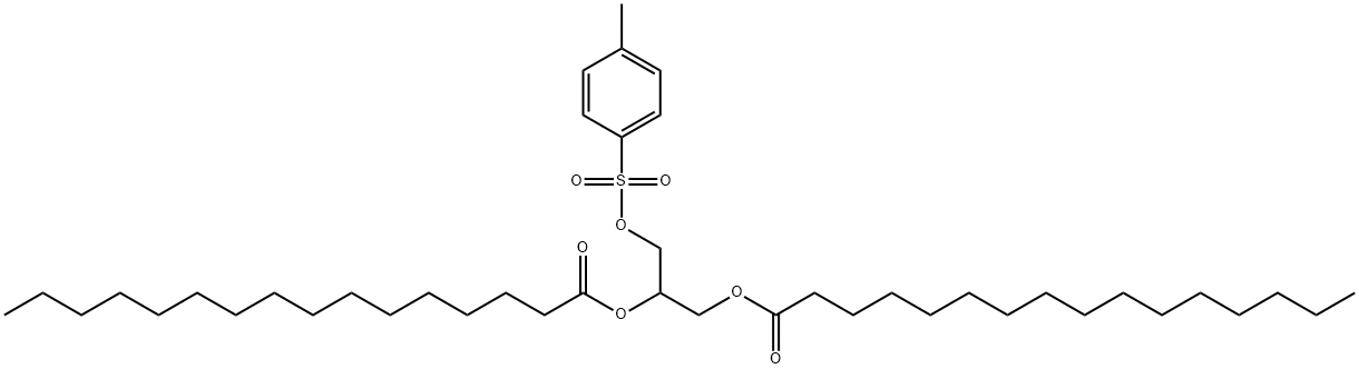 1,2-DIPALMITOYL-3-P-TOLUENE-SULFONYL-RAC-GLYCEROL Struktur