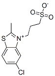 5-Chloro-2-methyl-3-(3-sulfopropyl)benzothiazolium,inner salt Struktur