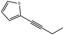 Thiophene, 2-(1-butynyl)- (9CI) Struktur