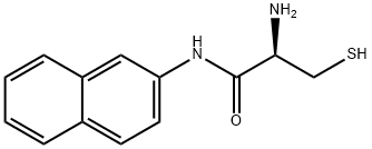 cysteine-beta-naphthylamide Struktur