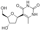 PSEUDOTHYMIDINE Structure