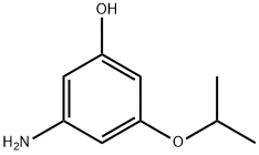 Phenol, 3-amino-5-(1-methylethoxy)- (9CI) Struktur