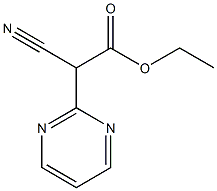 CYANOPYRIMIDIN-2-YL-ACETIC ACID ETHYL ESTER Struktur