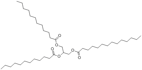 1,2-DIDODECANOYL-3-TETRA-DECANOYL-RAC-GLYCEROL Struktur