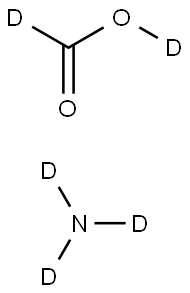 AMMONIUM FORMATE-D5 Struktur