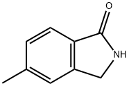 5-METHYL-2,3-DIHYDRO-ISOINDOL-1-ONE Struktur