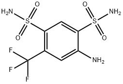 5-Amino-α,α,α-trifluortoluol-2,4-disulfonamid