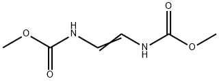 Carbamic  acid,  1,2-ethenediylbis-,  dimethyl  ester  (9CI) Struktur