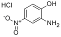 Phenol, 2-amino-4-nitro-, hydrochloride Struktur