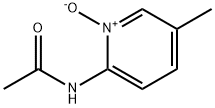 N-(5-Methyl-1-Oxido-2-Pyridinyl) Acetamide Struktur