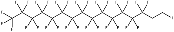1,1,1,2,2,3,3,4,4,5,5,6,6,7,7,8,8,9,9,10,10,11,11,12,12,13,13,14,14-nonacosafluoro-16-iodohexadecane Struktur