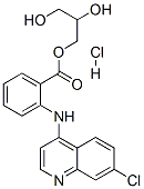 1-GLYCERYL N-[7-CHLORO-4-QUINOLYL]ANTHRANILATE HYDROCHLORIDE