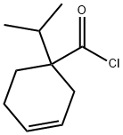 3-Cyclohexene-1-carbonyl chloride, 1-(1-methylethyl)- (9CI) Struktur