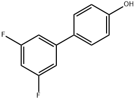 4-(3,5-Difluorophenyl)phenol Struktur