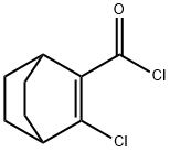 Bicyclo[2.2.2]oct-2-ene-2-carbonyl chloride, 3-chloro- (9CI) Struktur