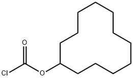 cyclododecyl chloroformate Struktur