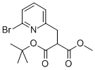 METHYL 3-(6-BROMOPYRIDIN-2-YL)-2-(TERT-BUTOXYCARBONYL)PROPANOATE Struktur