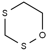 1,2,4-Oxadithiane Struktur