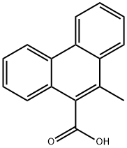 10-methylphenanthrene-9-carboxylic acid Struktur