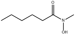 N-methyl hexanoylhydroxamic acid Struktur