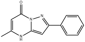 5-METHYL-2-PHENYLPYRAZOLO[1,5-A]PYRIMIDIN-7(4H)-ONE Struktur