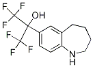 1,1,1,3,3,3-Hexafluoro-2-(2,3,4,5-tetrahydro-1H-benzo[b]azepin-7-yl)-propan-2-ol Struktur