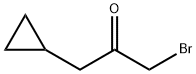 2-Propanone,  1-bromo-3-cyclopropyl- Struktur