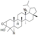 (20S)-20,29-Epoxy-5α-lupan-3β-ol Struktur