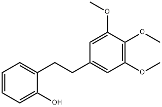 Phenol, 2-[2-(3,4,5-triMethoxyphenyl)ethyl]- Struktur