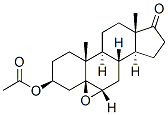 3-(Acetyloxy)-5,6-epoxyandrostan-17-one (3beta,5beta,6beta)- Struktur