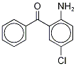 2-AMino-5-chlorobenzophenone-d5 Struktur