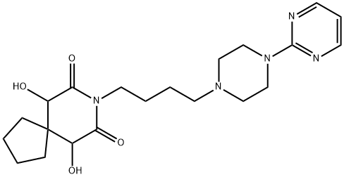 6,10-Dihydroxy Buspirone Struktur