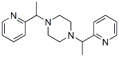 1,4-Bis[1-(2-pyridyl)ethyl]piperazine Struktur