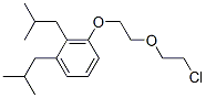 [2-(2-chloroethoxy)ethoxy]bis(2-methylpropyl)benzene Struktur