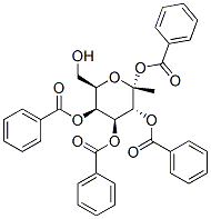 METHYL TETRA-O-BENZOYL-A-GALACTOPYRANOSIDE Struktur