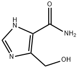 1H-Imidazole-4-carboxamide, 5-(hydroxymethyl)- (9CI) Struktur