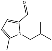 5-Methyl-1-(2-methylpropyl)-1H-pyrrole-2-carbaldehyde Struktur